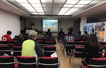 충남마을만들기지원센터에서 내방~