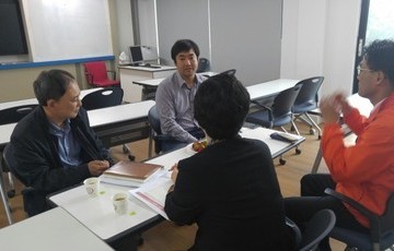 익산시청 관계자 내방~