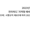 [전라북도] 2023년 하반기 전라북도 예비사회적기업 지정 공고  